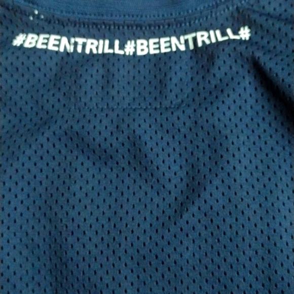 Been Trill #13# blue mesh 000 Jersey - Picture 7 of 11